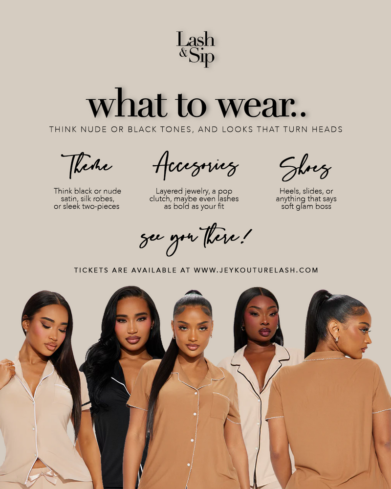Lash & Sip 2025 EARLY BIRD