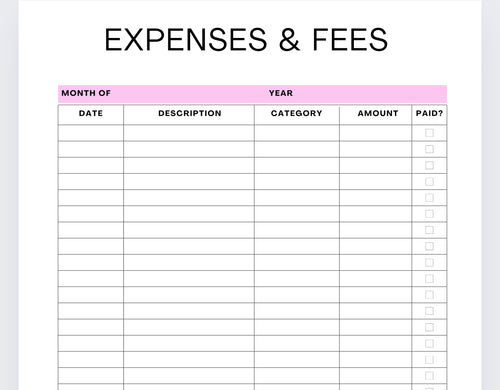 Beauty Business Planner- Ebook