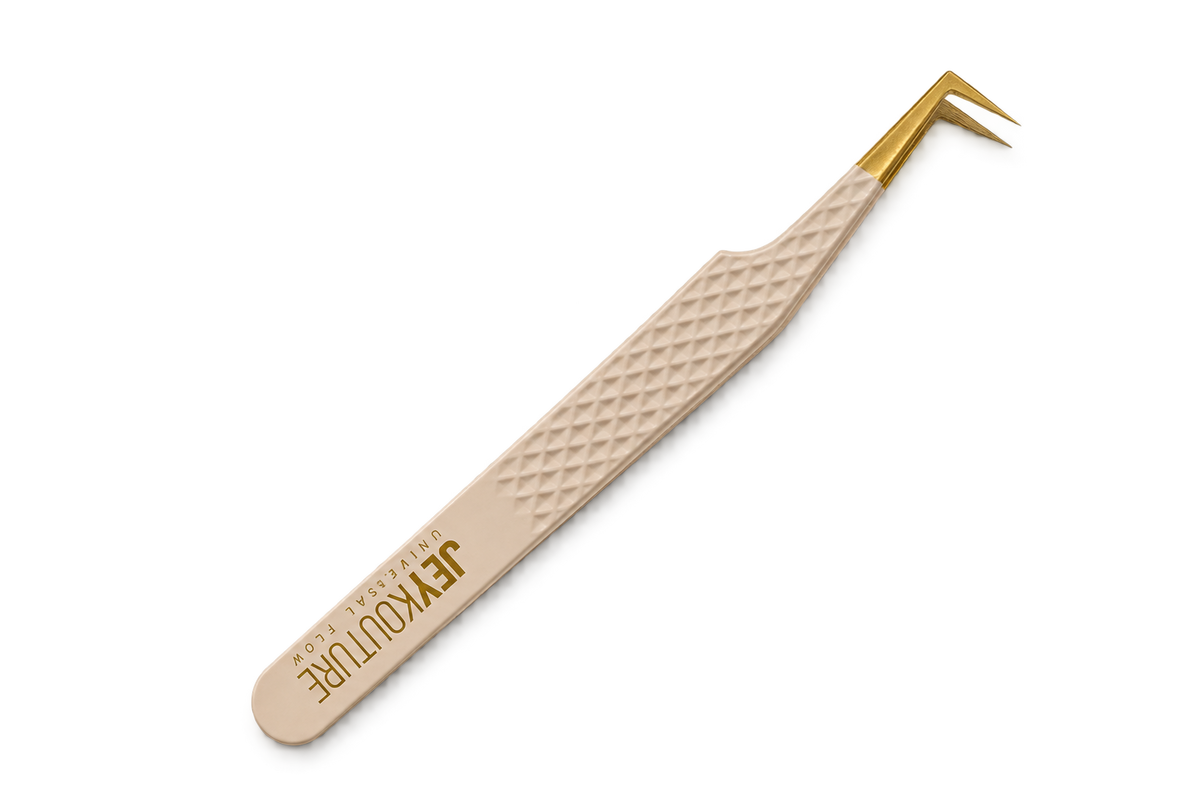 90° Fiber Tip Tweezer — Thick