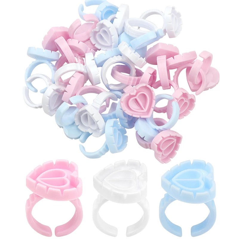 Eyelash Glue Ring-100 pack